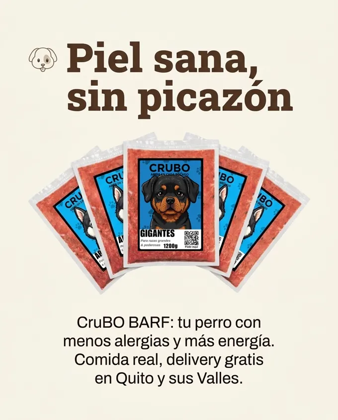 Combos CRUBO BARF con entrega gratis en Quito