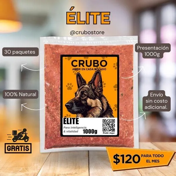 Combo Élite CRUBO BARF Quito Ecuador