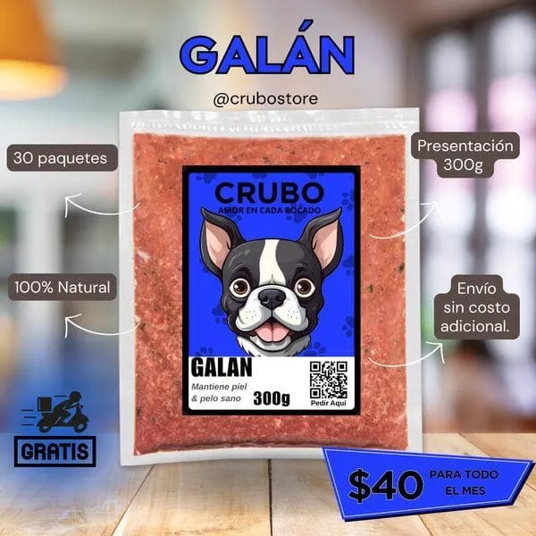 Combo Galán CRUBO BARF Quito Ecuador