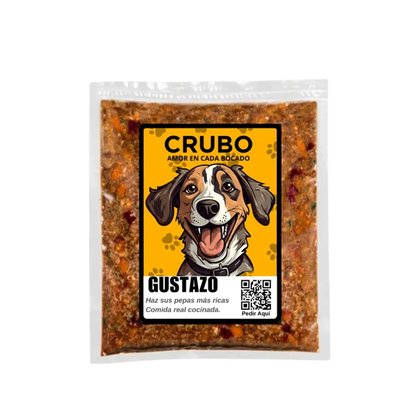 GUSTAZO by CRUBO — complemento natural cocido para mezclar con las pepas, Quito